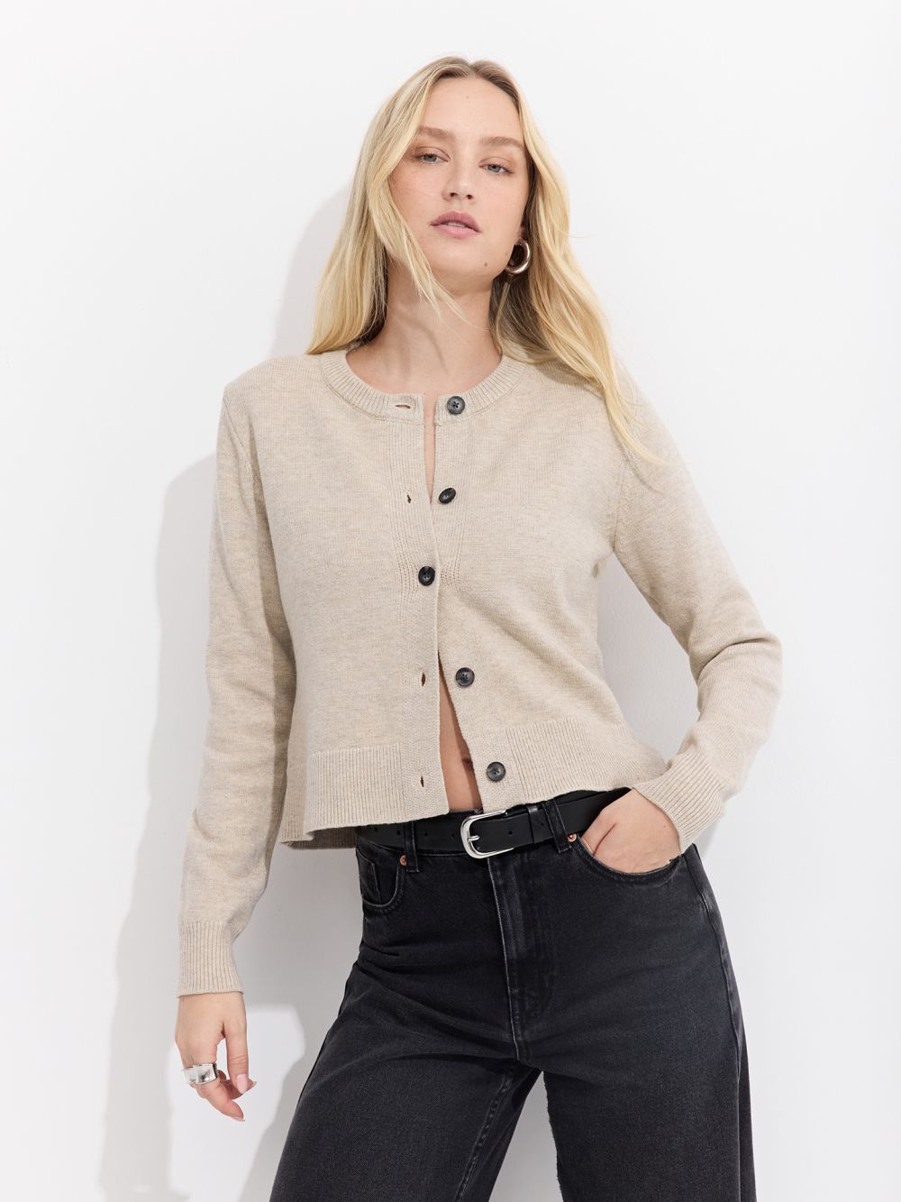 קרדיגן בסריגה הפוכה