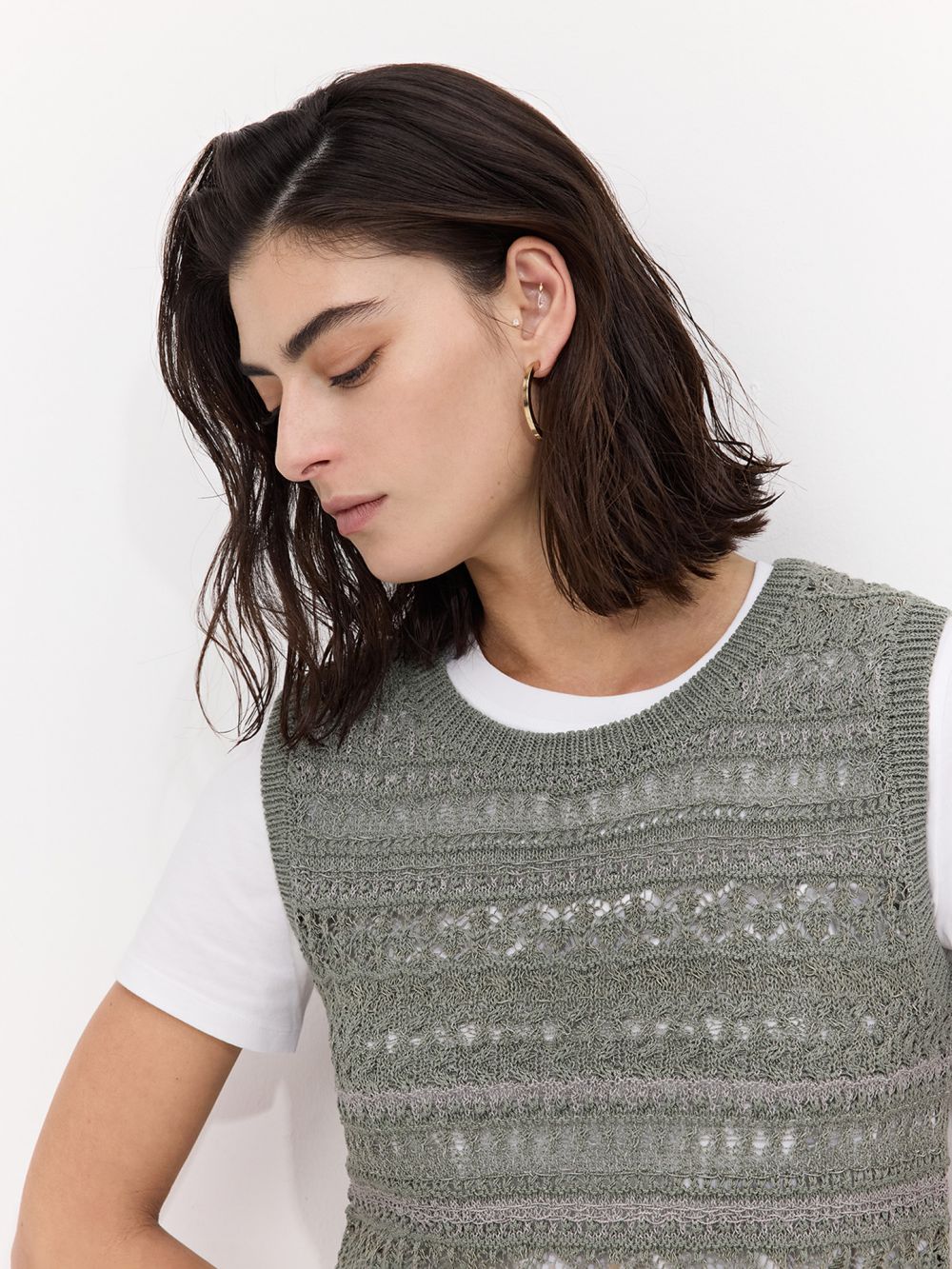 אפודה סרוגה