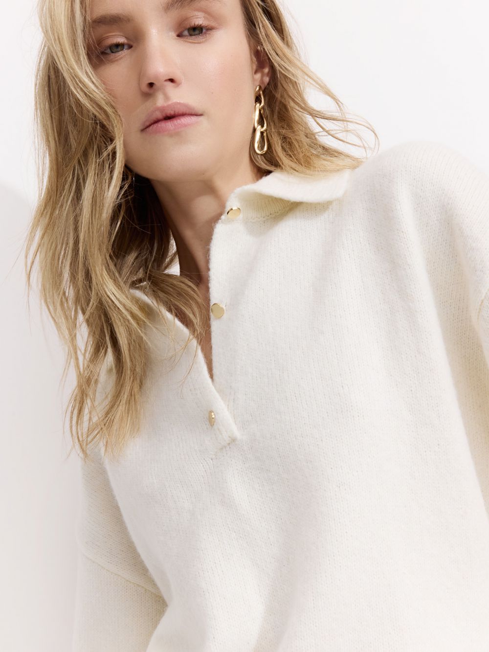 סריג צווארון פולו