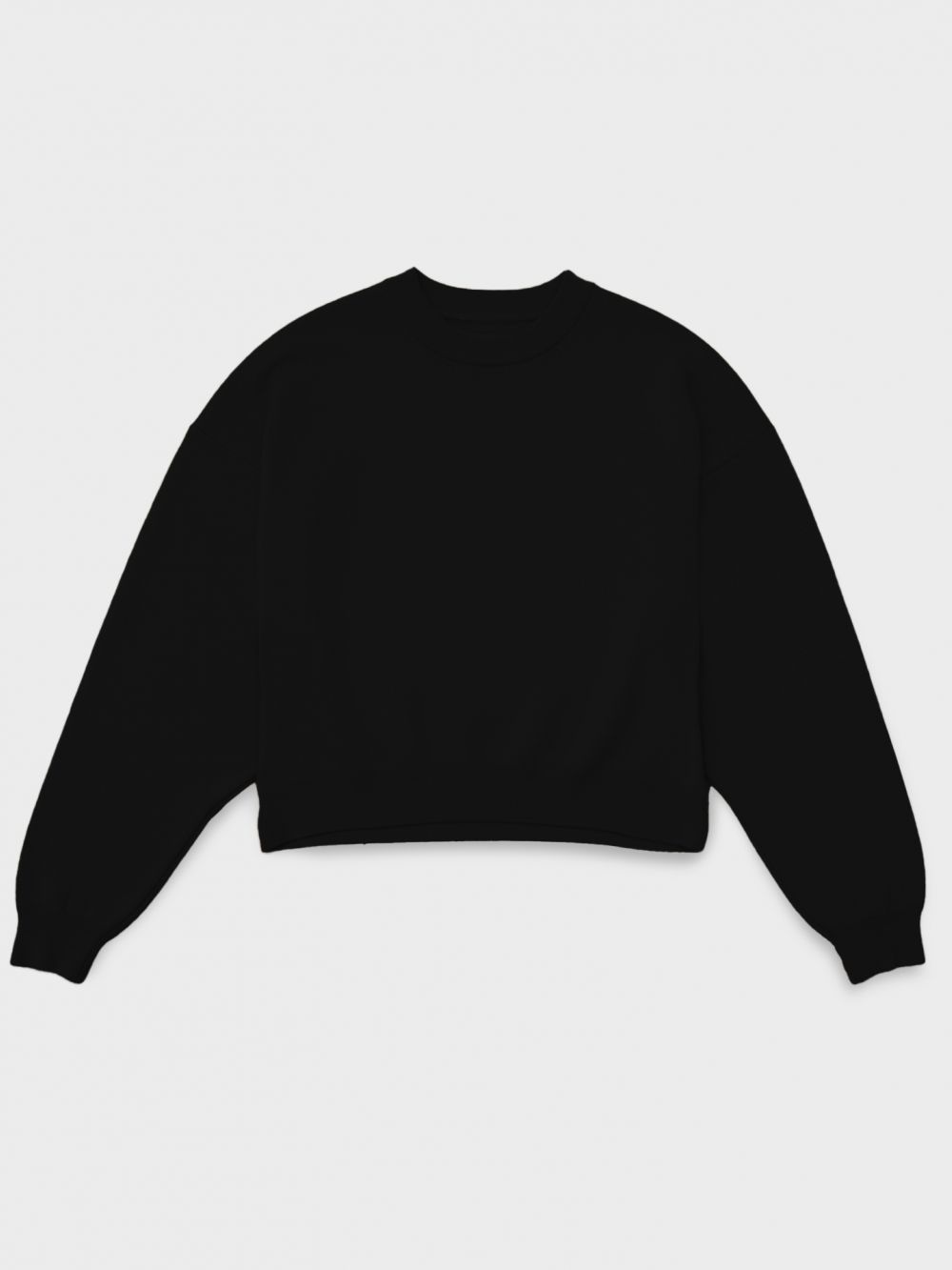 סווטשירט סריג חלק