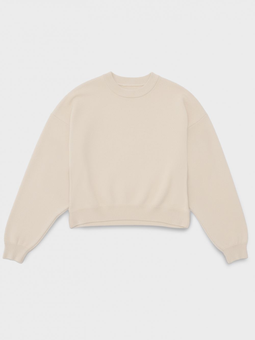 סווטשירט סריג חלק