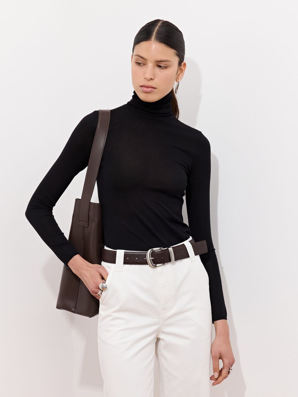 טופ גולף בסריגה עדינה