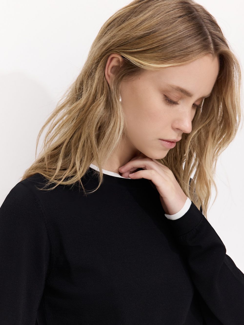 סריג עם שרוול ארוך