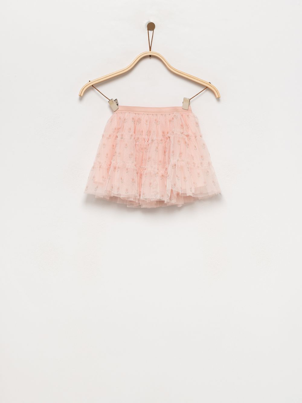 חצאית טול פרחונית