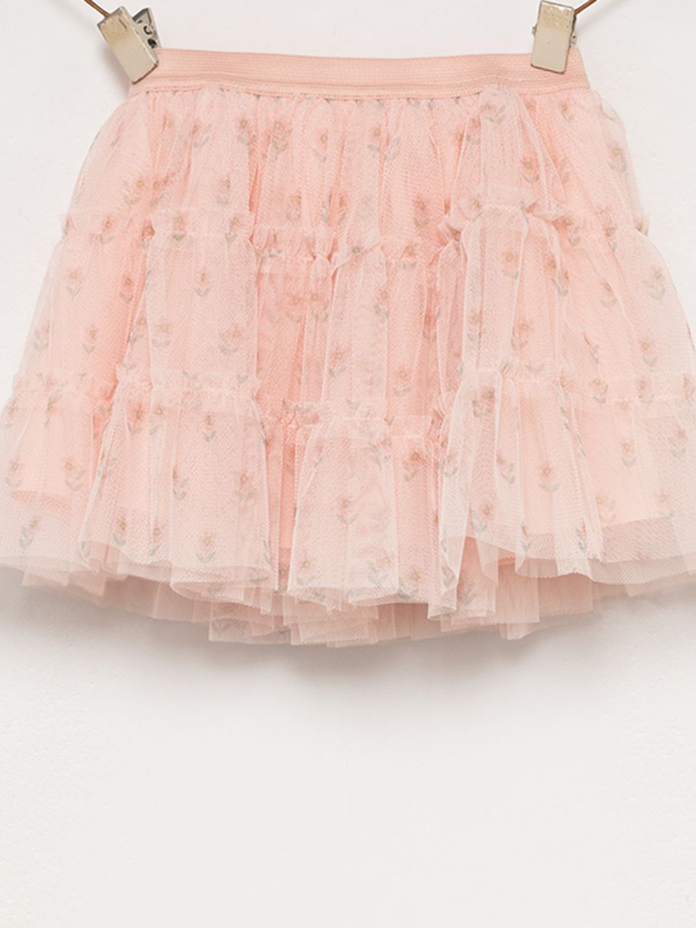 חצאית טול פרחונית