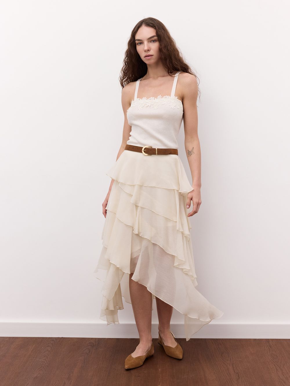 חצאית מידי שכבות