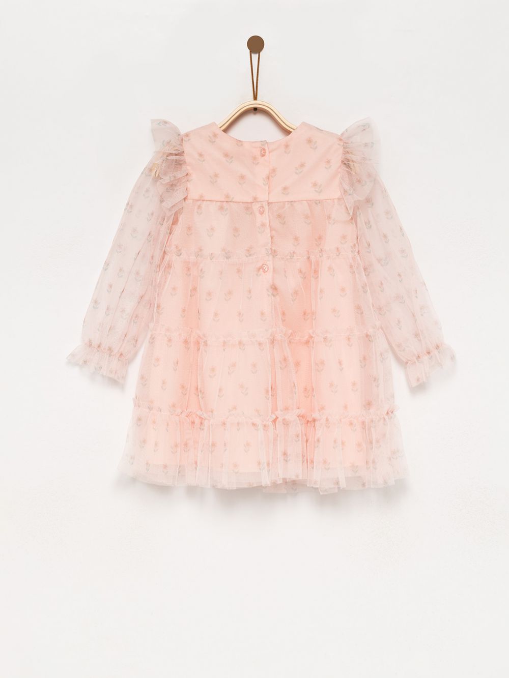 שמלת טול פרחונית