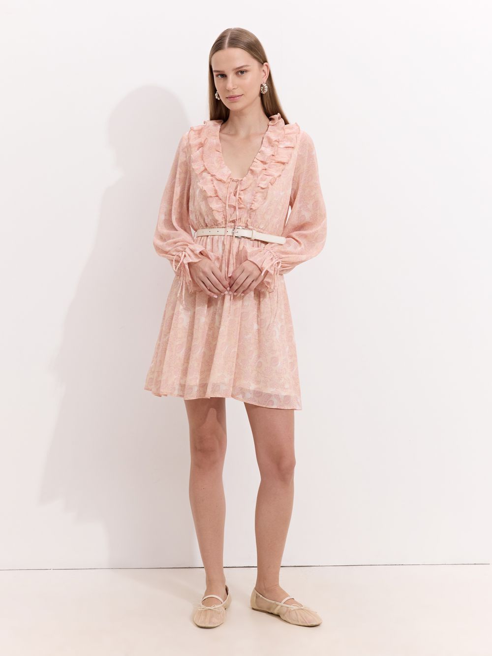 שמלת MINI עם מפתח וולנים