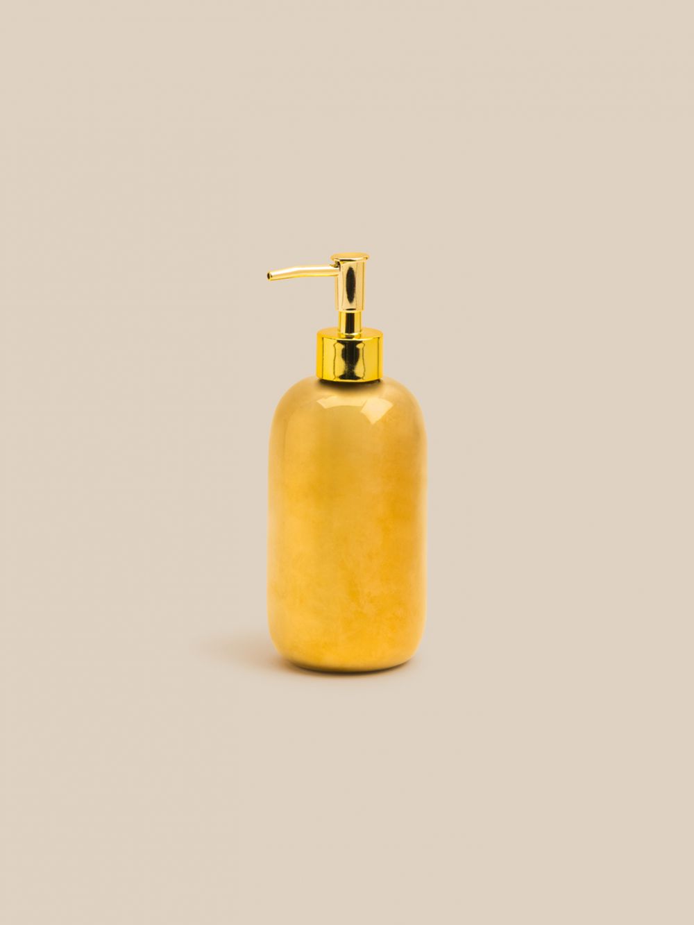 דיספנסר לסבון זהב 7.8X19.5 ס”מ