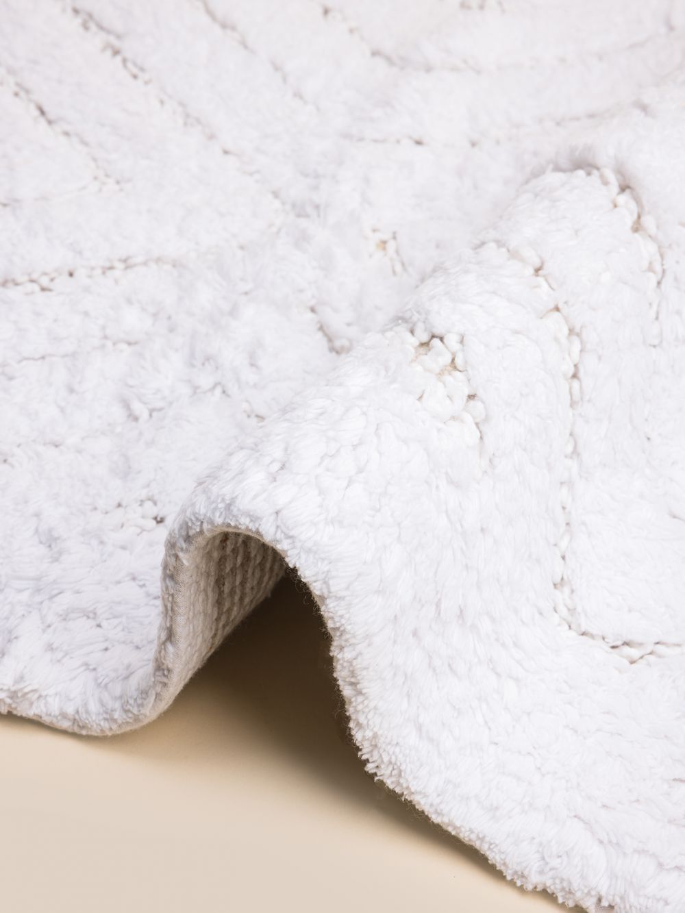 שטיח אמבטיה ג’קארד מעויינים