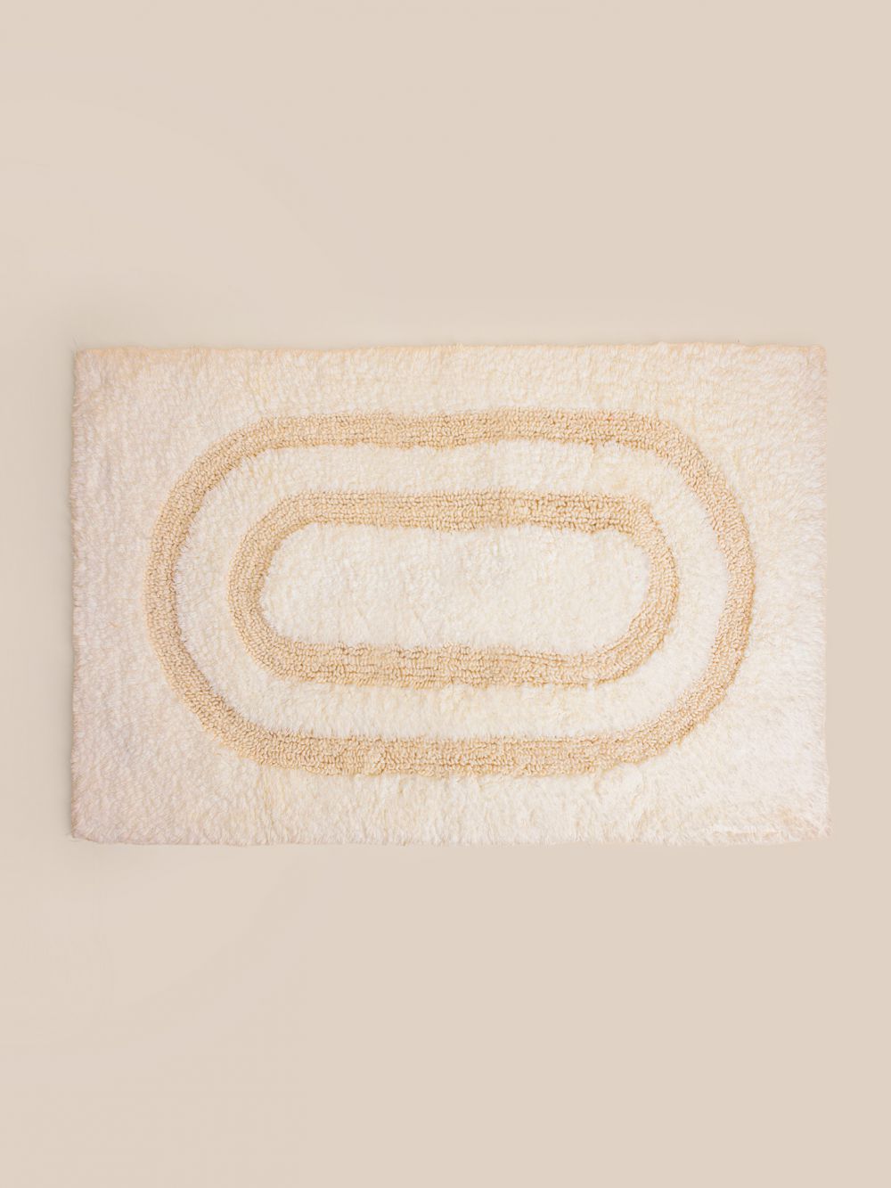 שטיח אמבט כותנה מעגלים 50X80CM