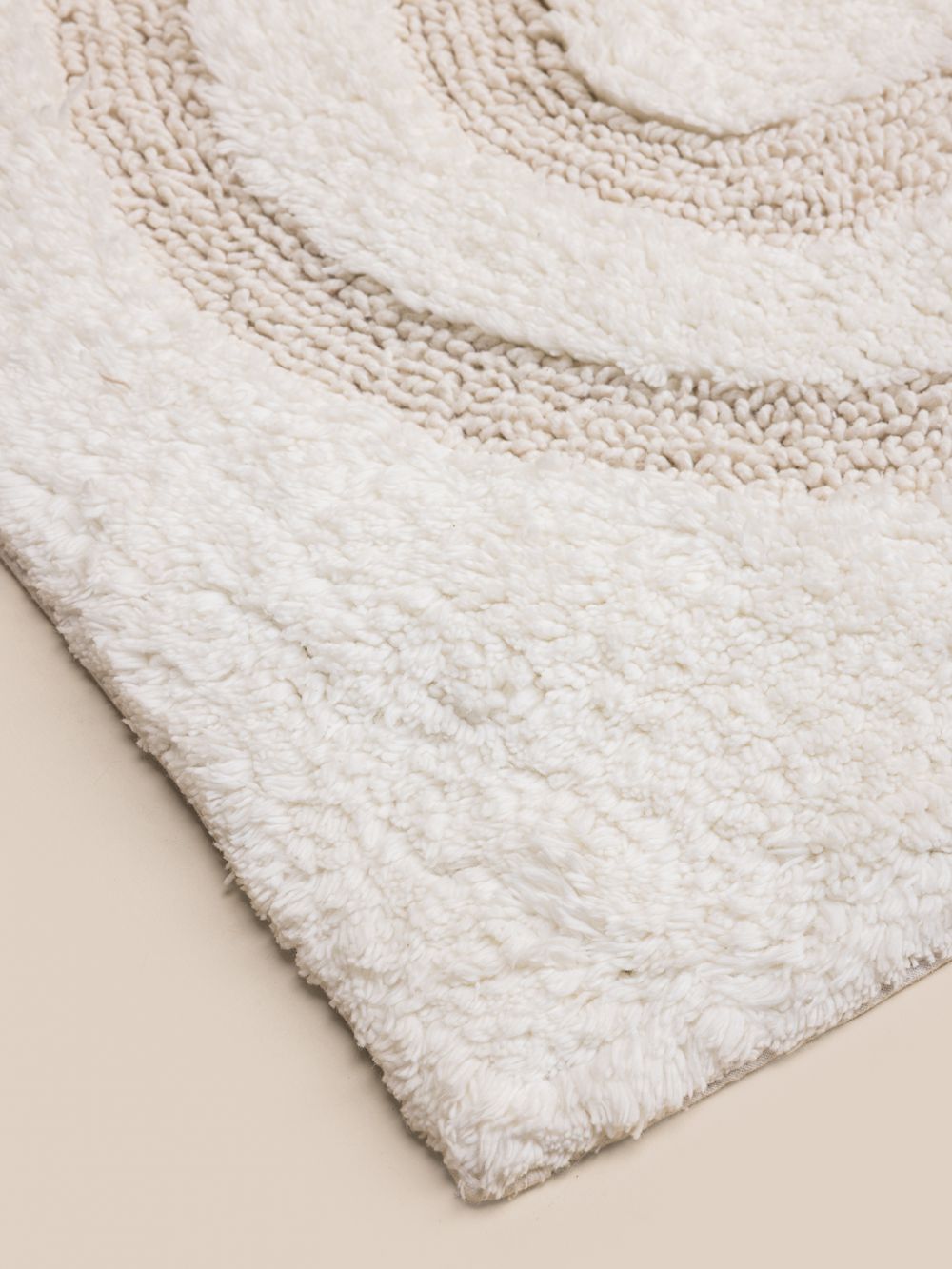 שטיח אמבט כותנה מעגלים 50X80CM