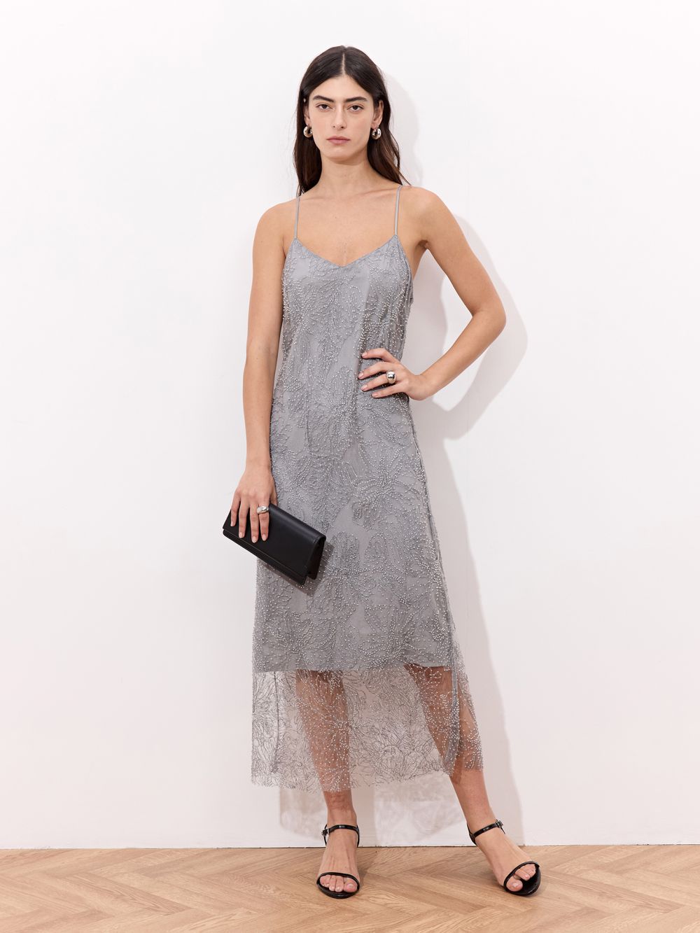 שמלת מידי רקומה