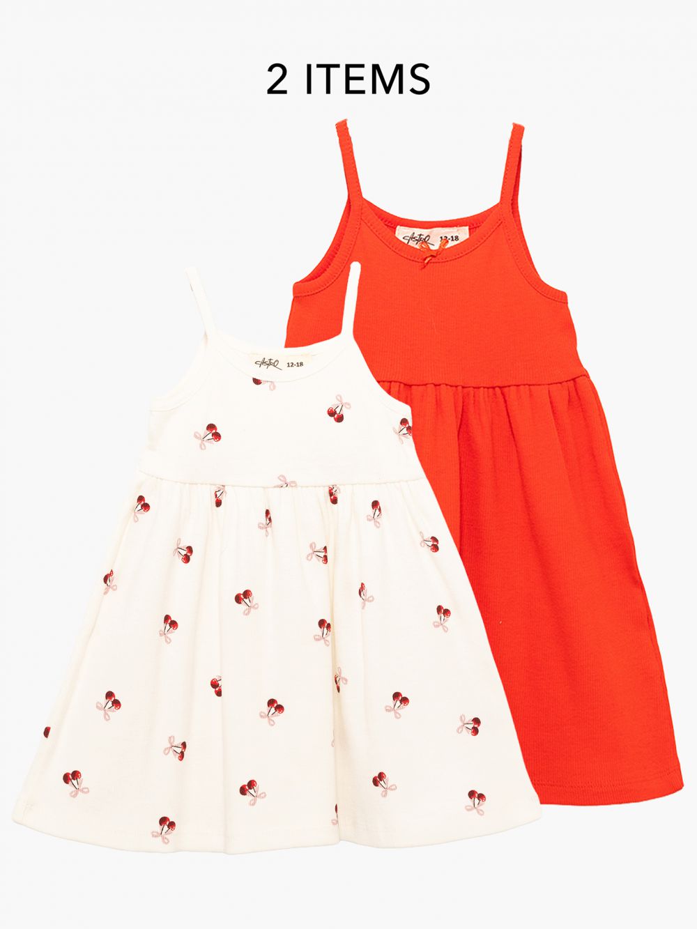 מארז 2 שמלות 6M-4Y