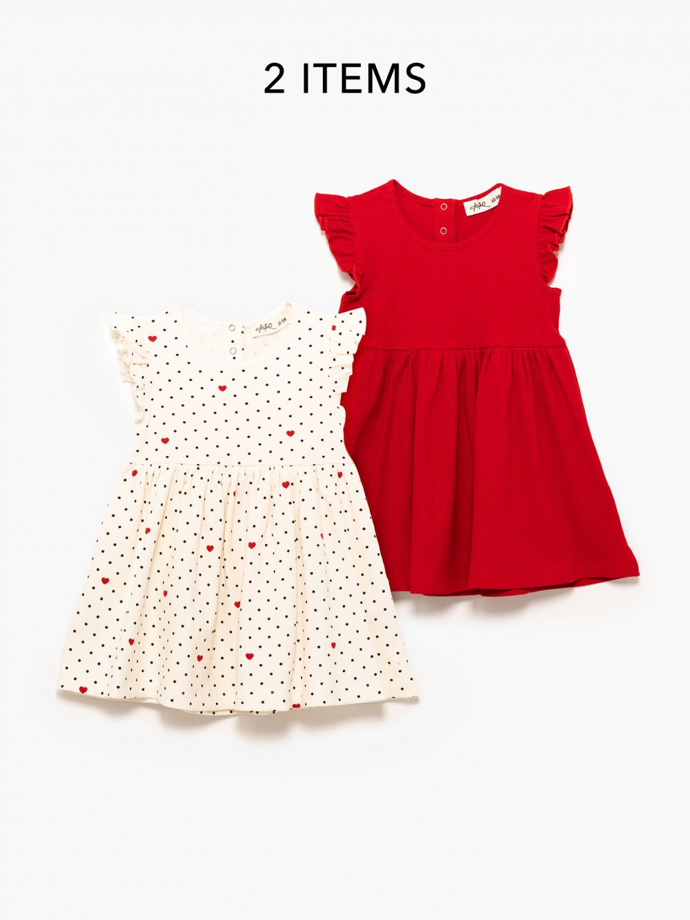 מארז 2 שמלות  6M-4Y