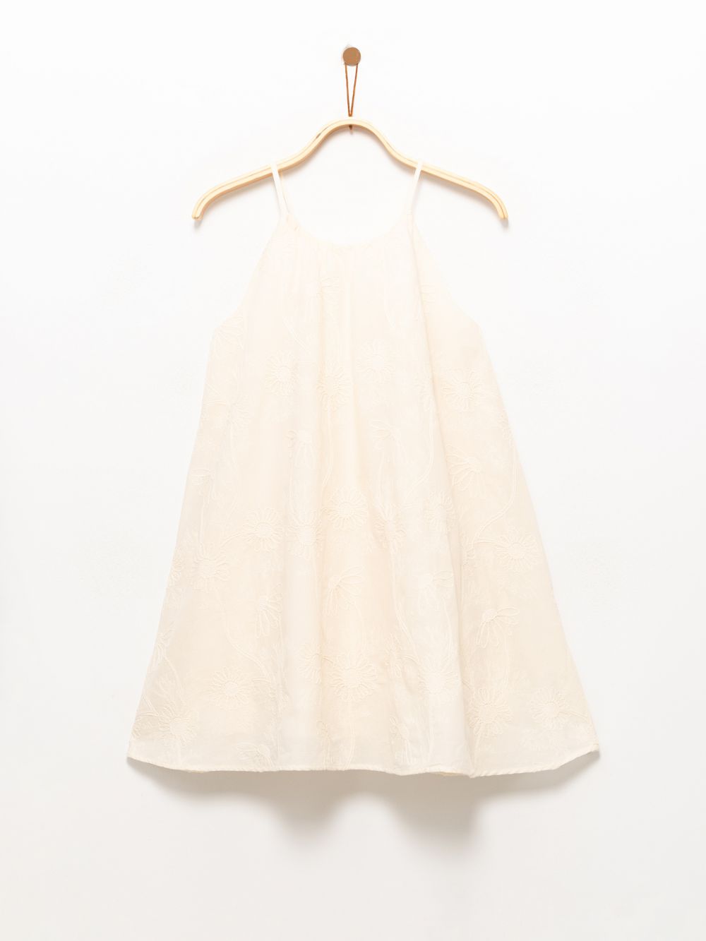 שמלת מידי שילוב רקומת