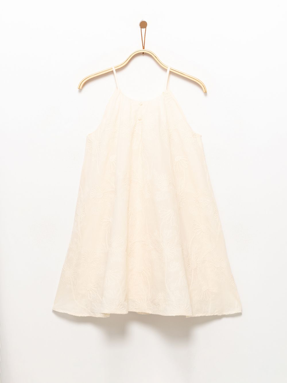 שמלת מידי שילוב רקומת