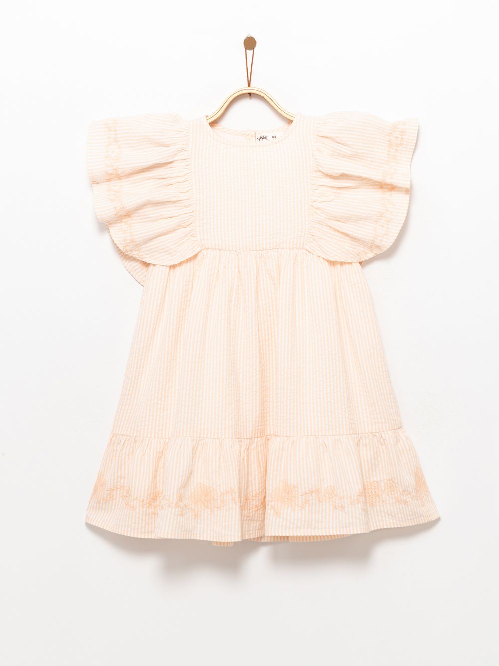 שמלה עם רקמה