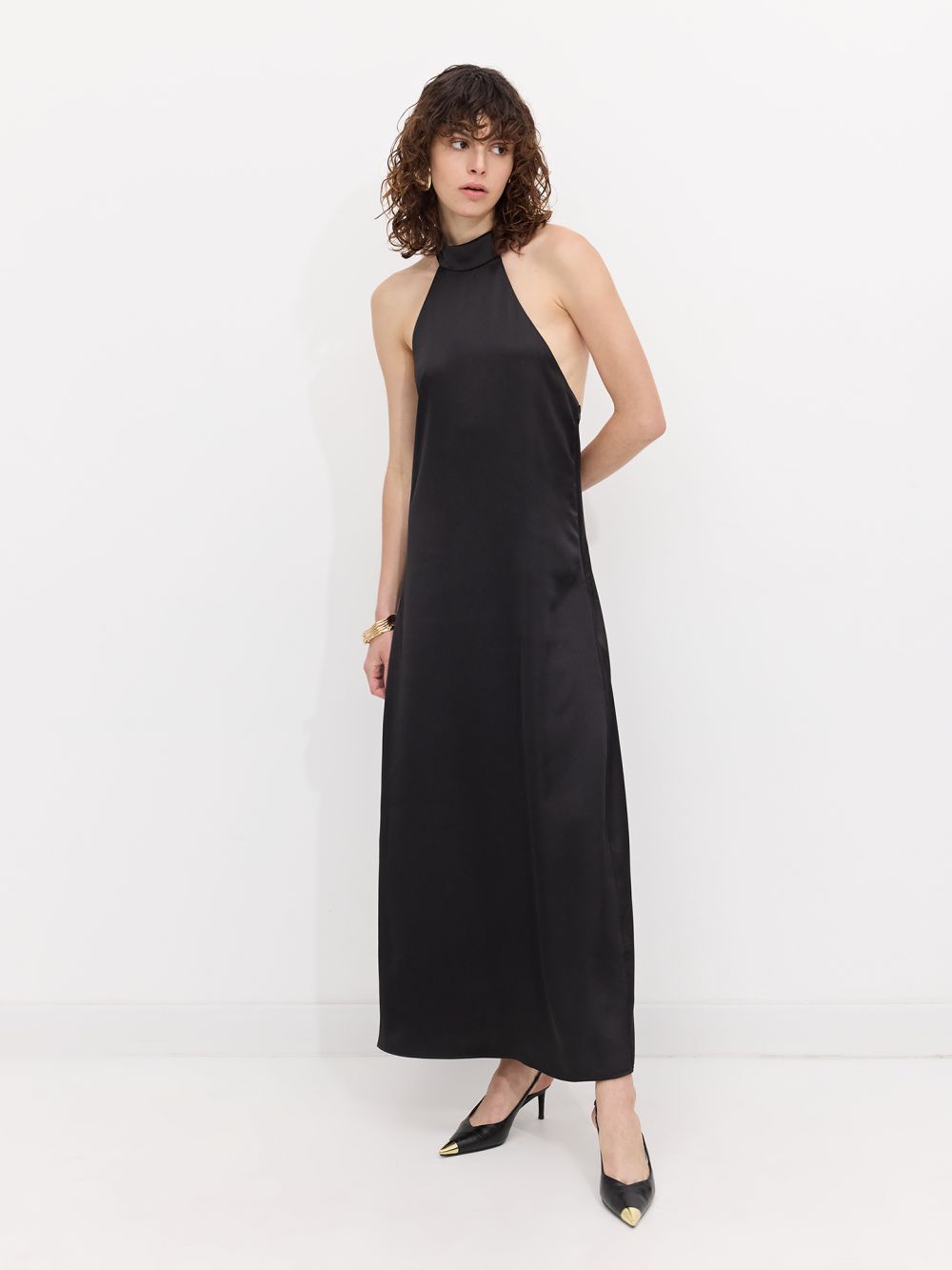 שמלת קולר מקסי