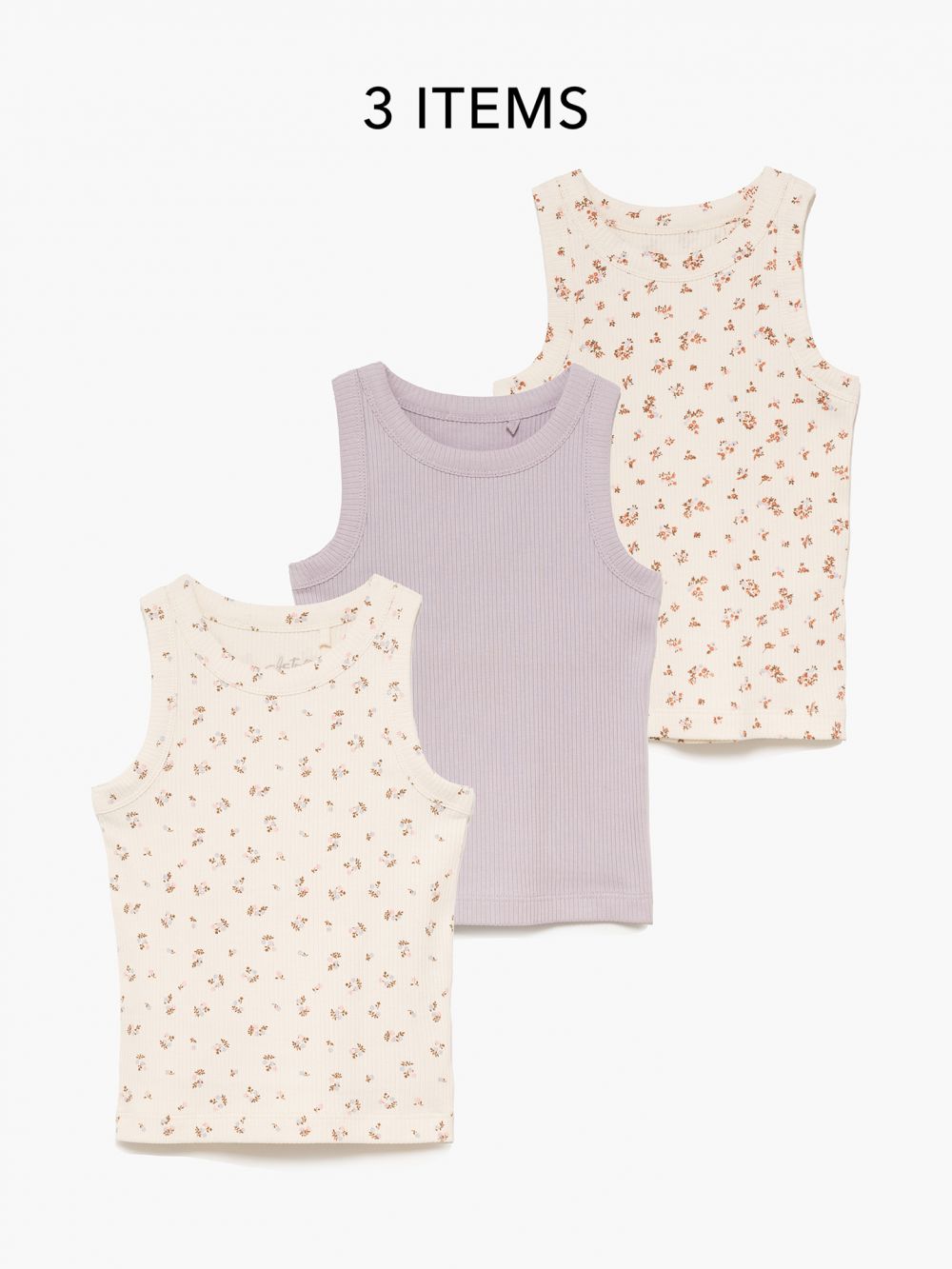 מארז שלישיית גופיות ריב 4Y-12Y