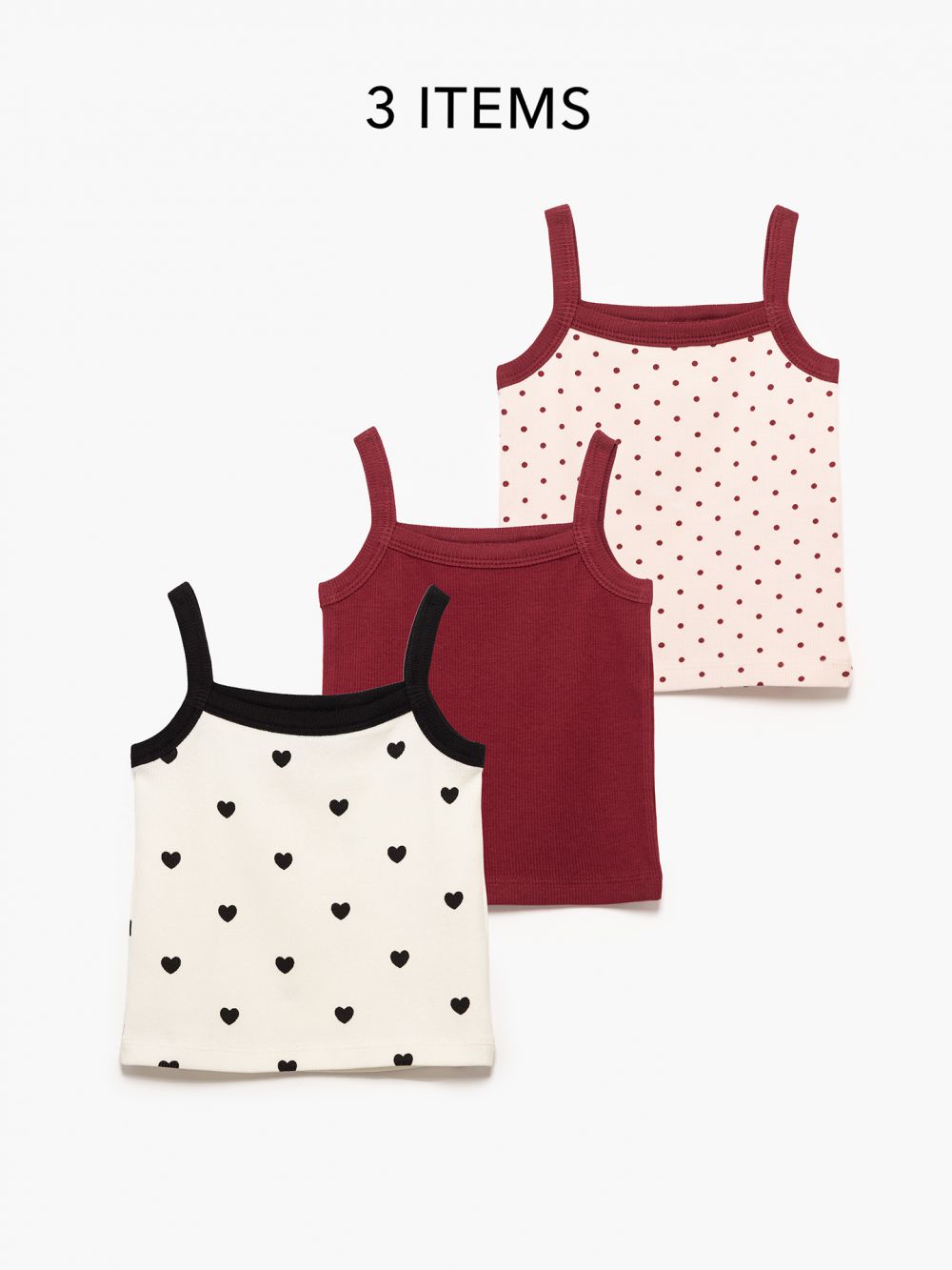 שלישיית גופיות ריב 6M-4Y