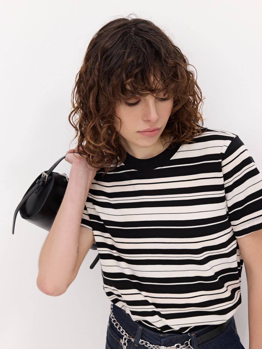 טי שירט כותנה BOXY