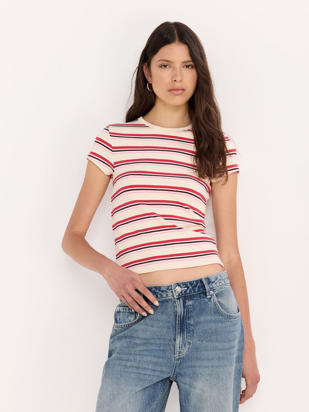 טישרט פסים רטרו