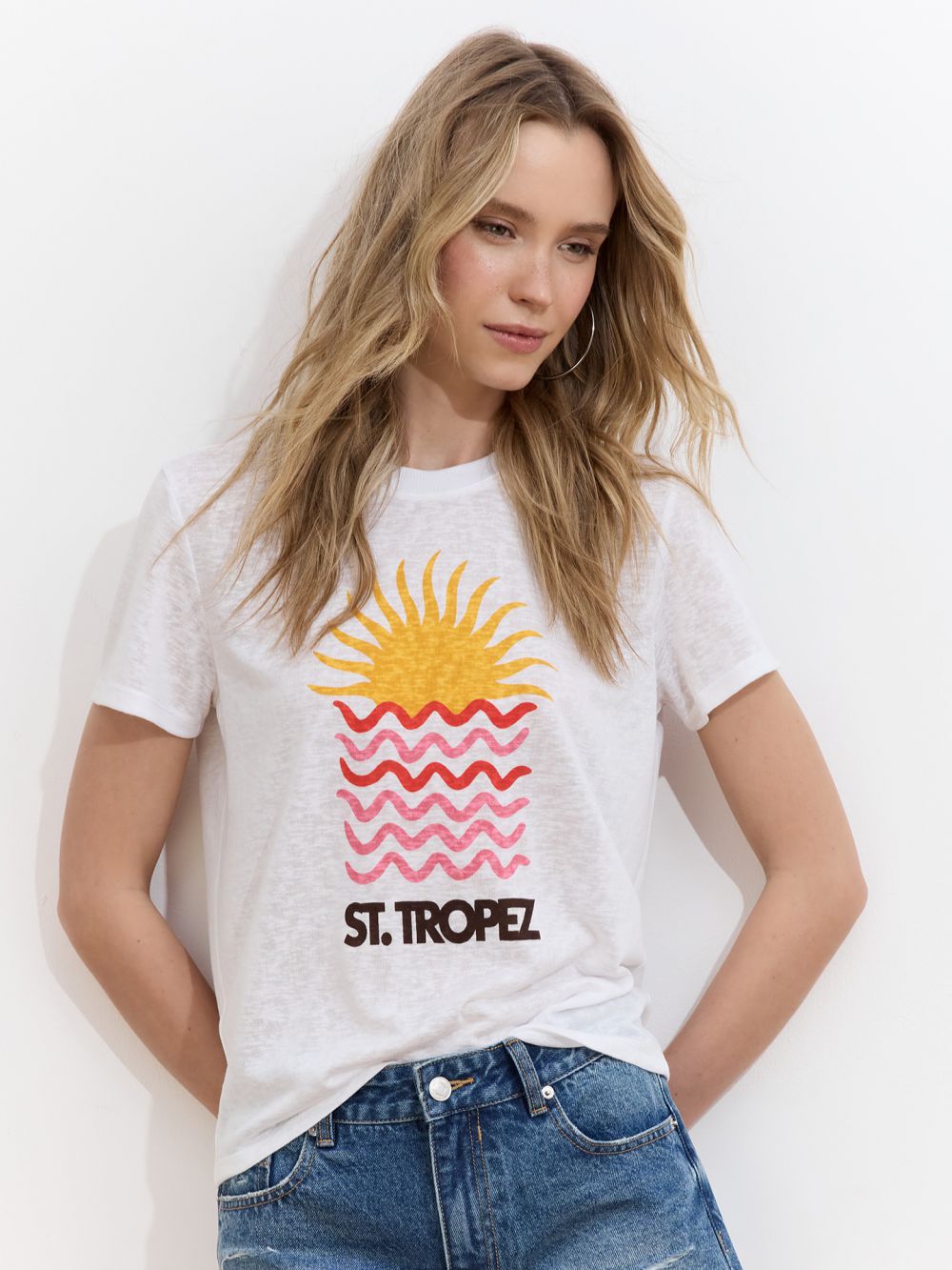 חולצת-טישרט סן טרופה
