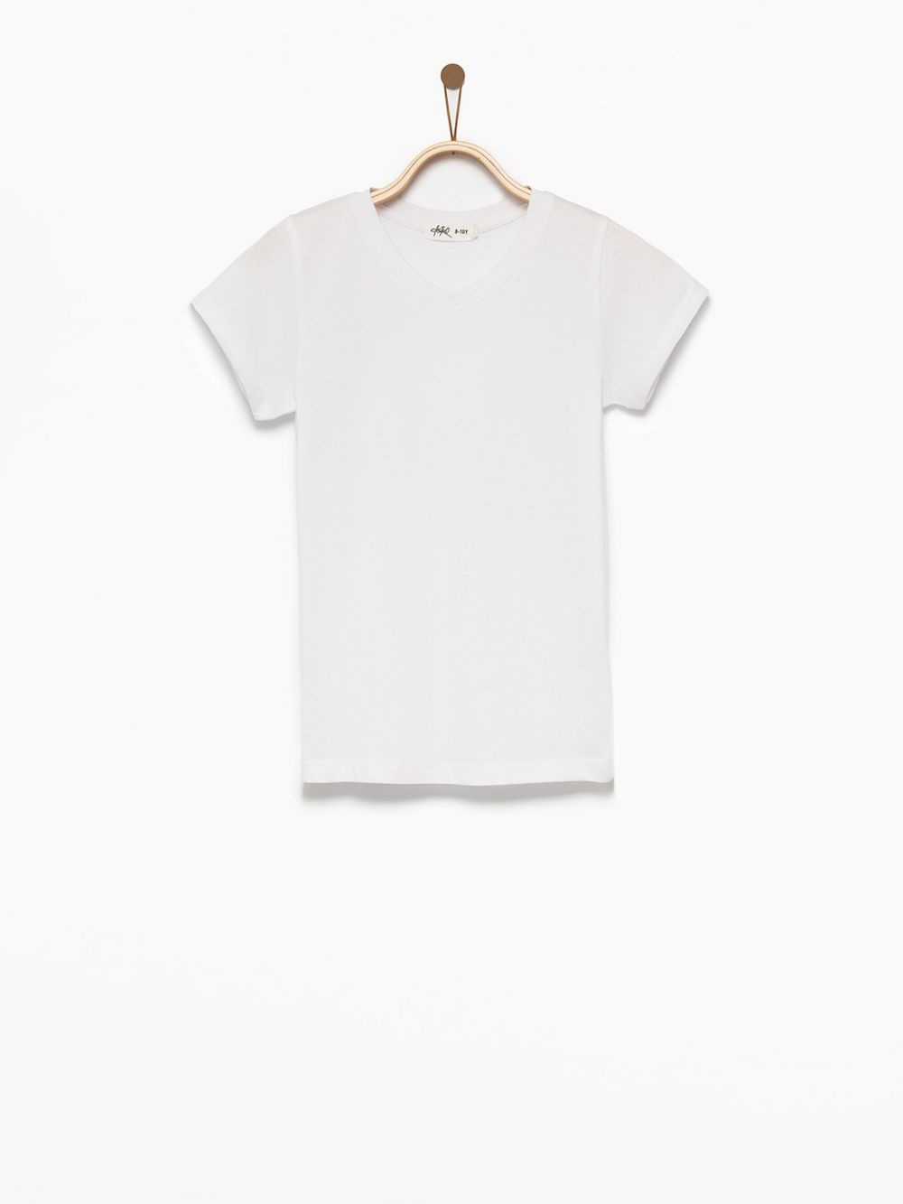 חולצה V שרוול קצר