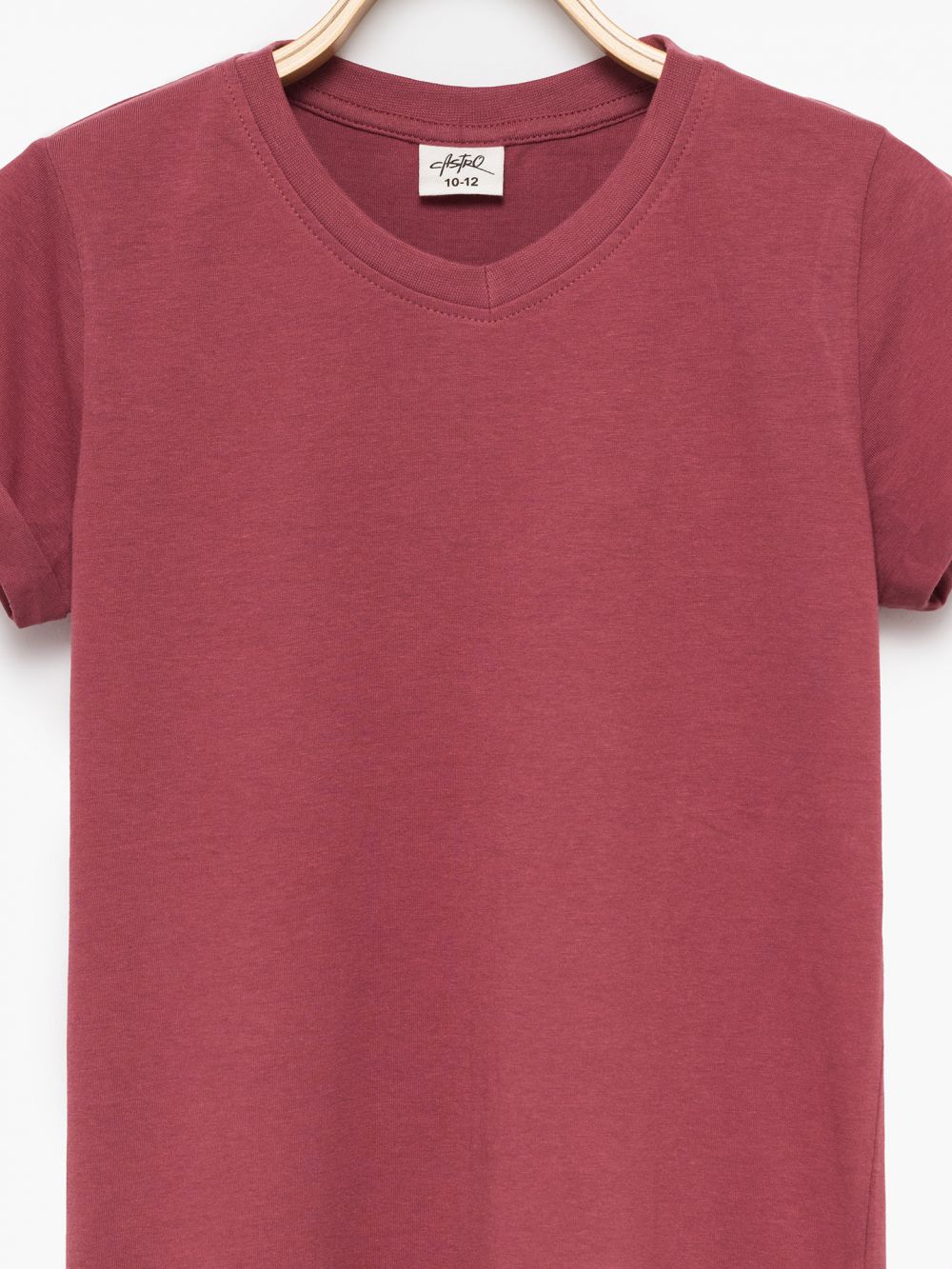 חולצה V שרוול קצר