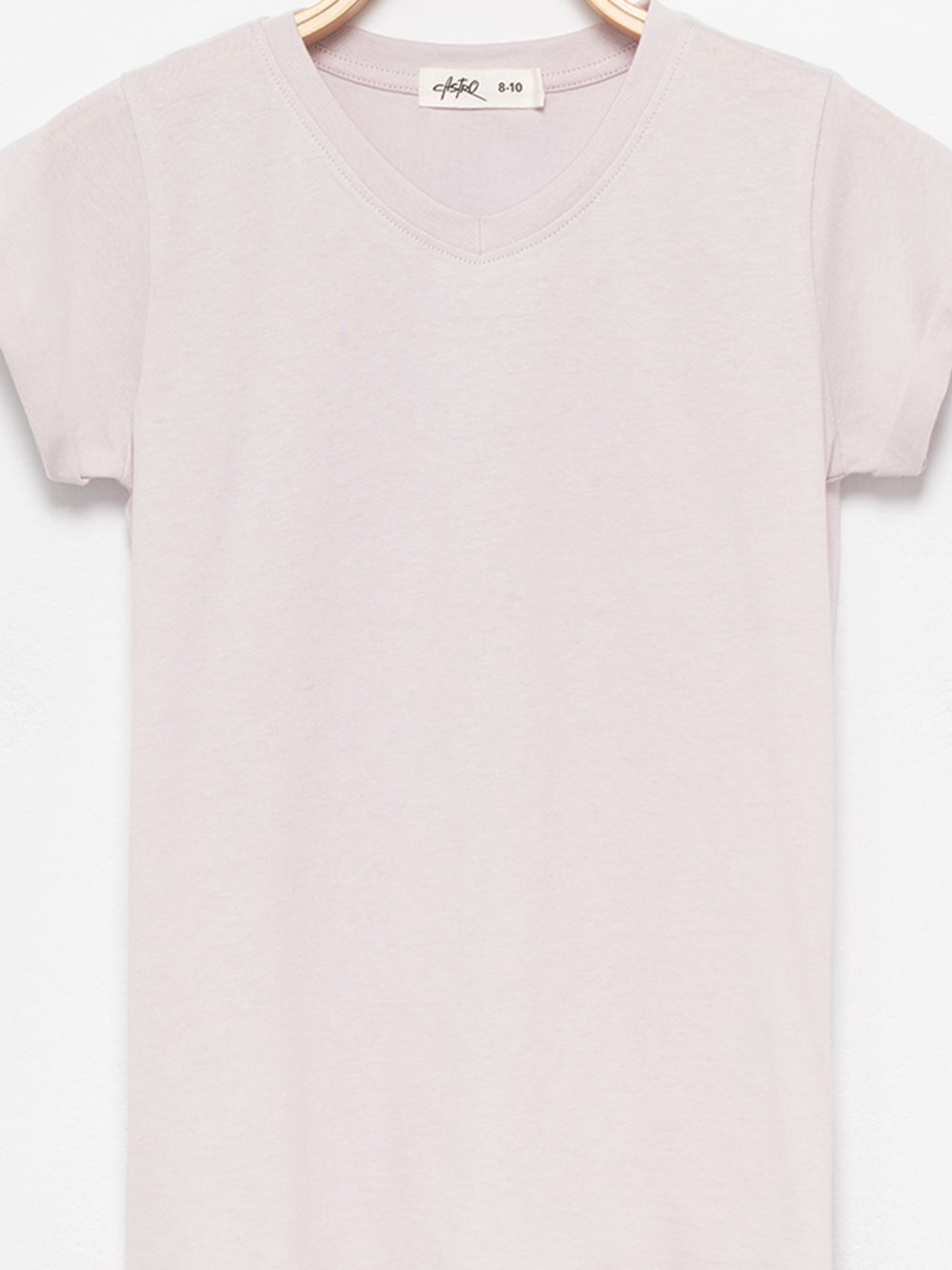 חולצה V שרוול קצר