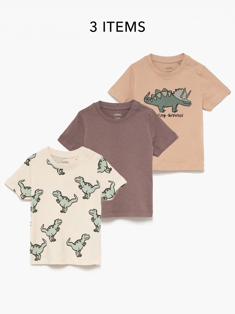 מארז חולצות 6M-4Y