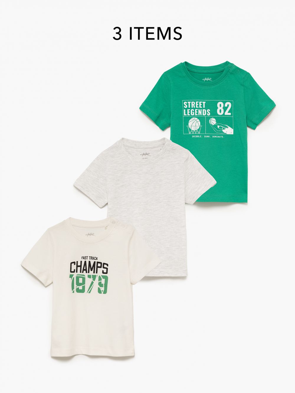 מארז שלישיית טי-שירטים 6M-4Y