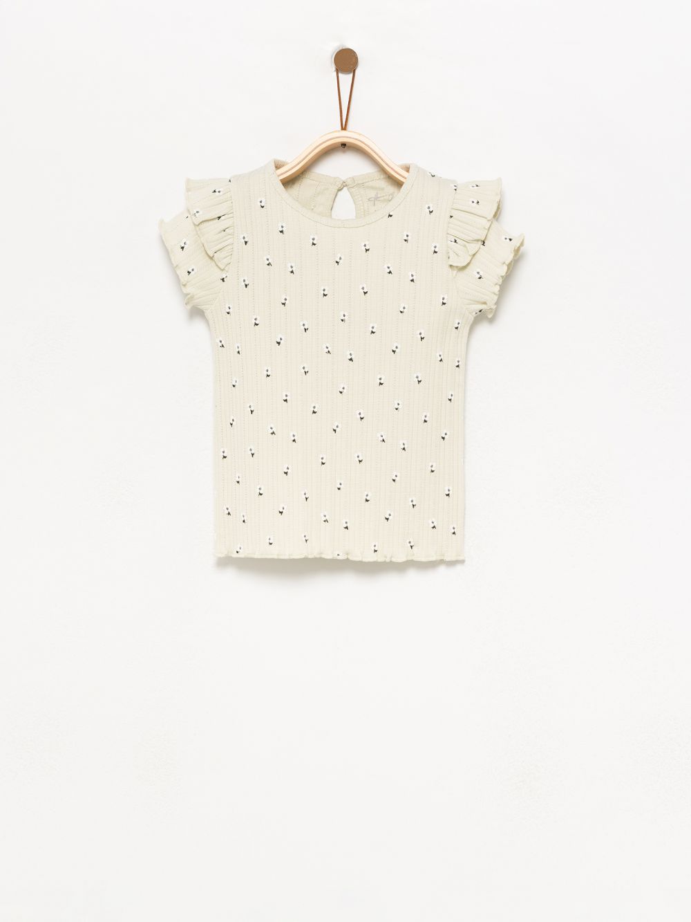 חולצת פוינטל מודפסת