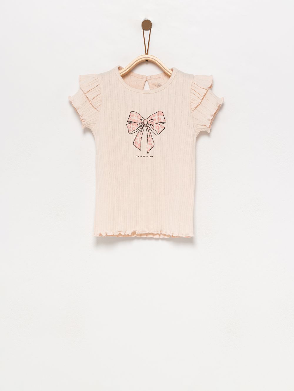 חולצת פוינטל מודפסת