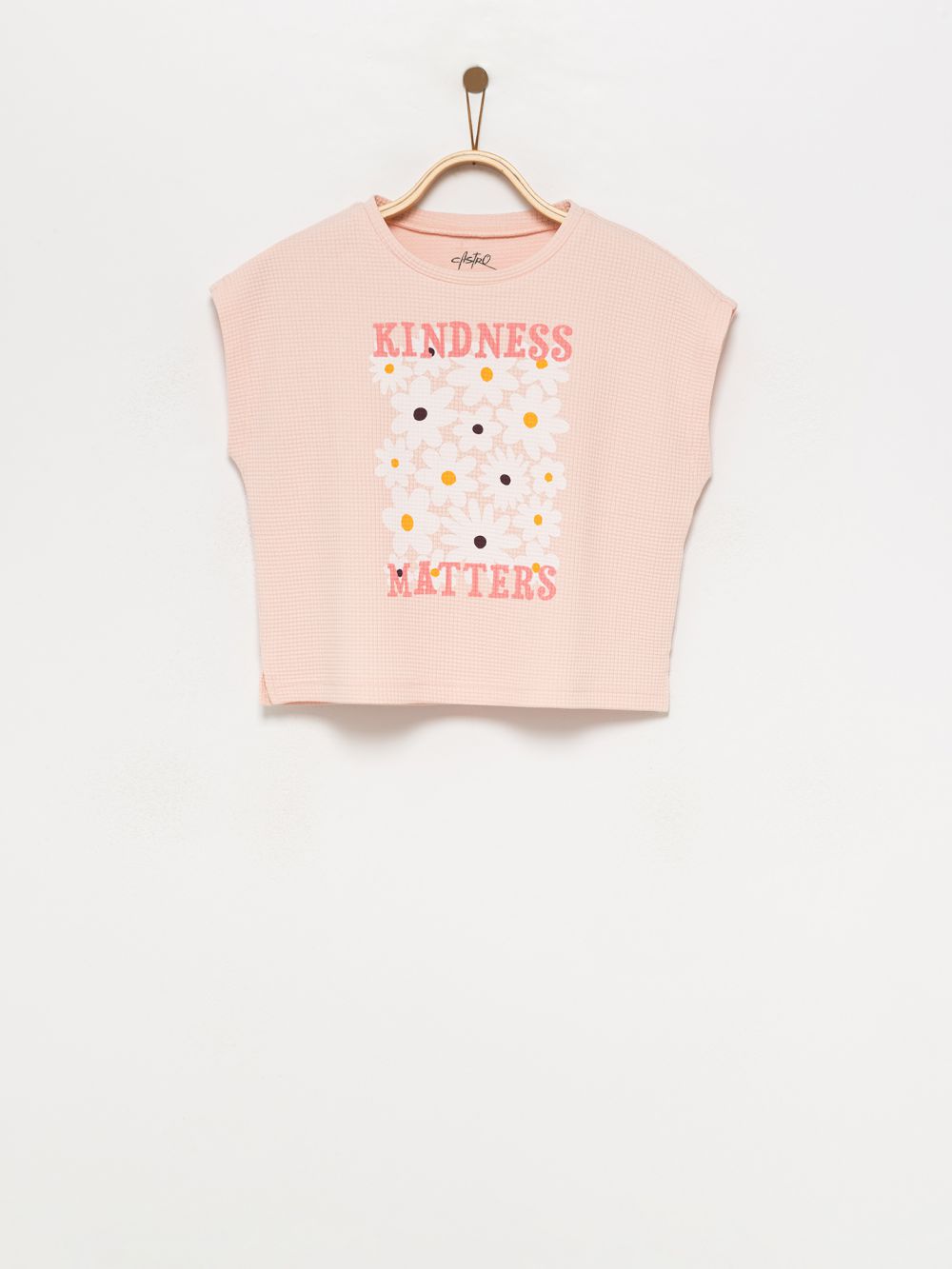 טי שרט וופל מודפסת