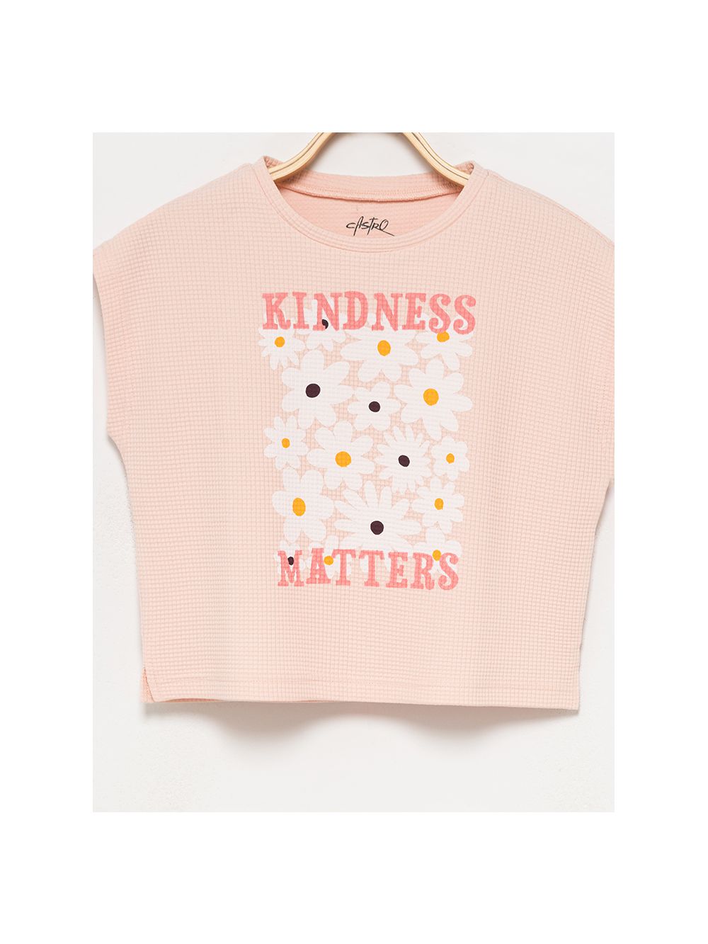 טי שרט וופל מודפסת