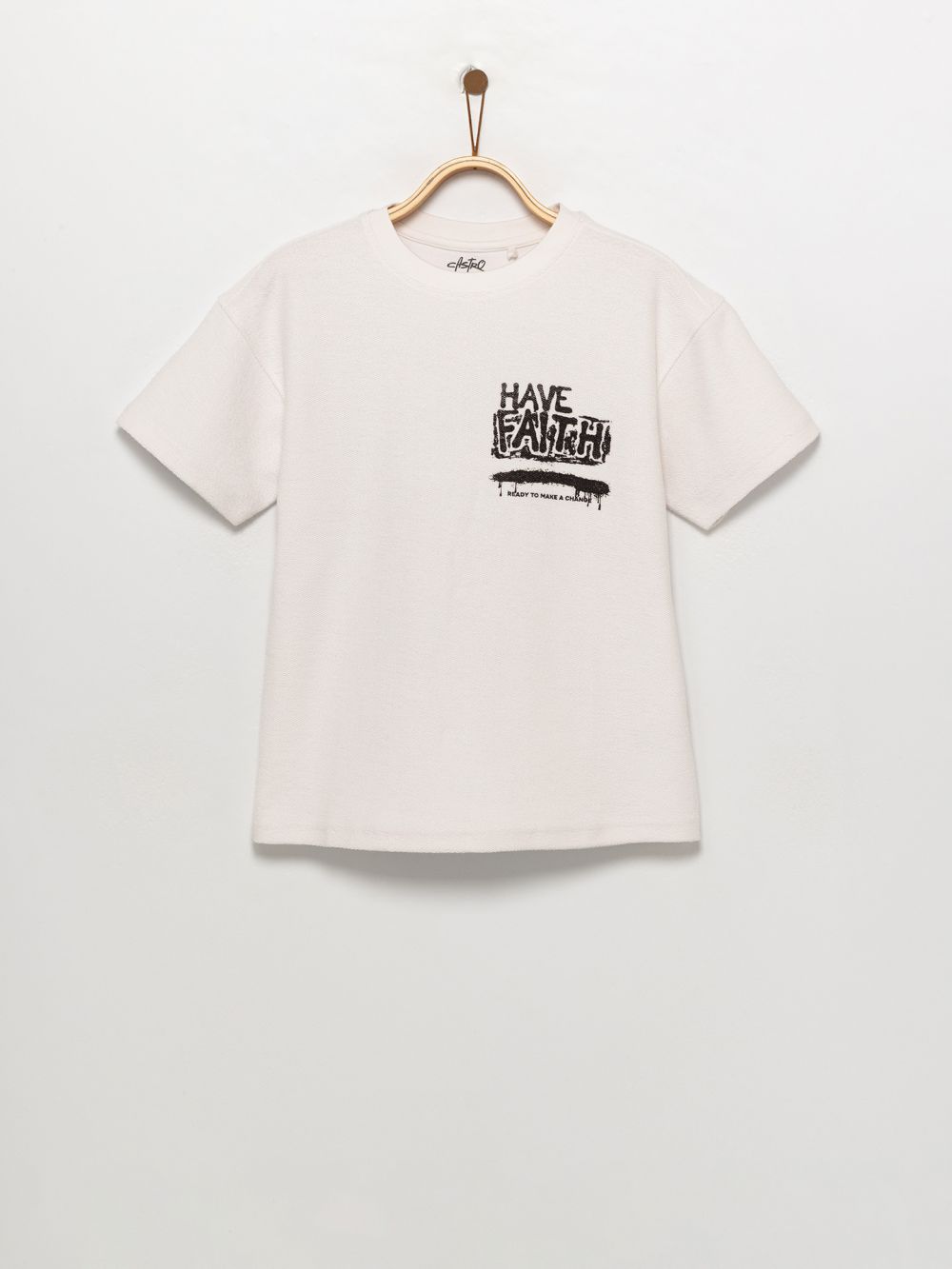 טישרט טקסטורה מודפסת