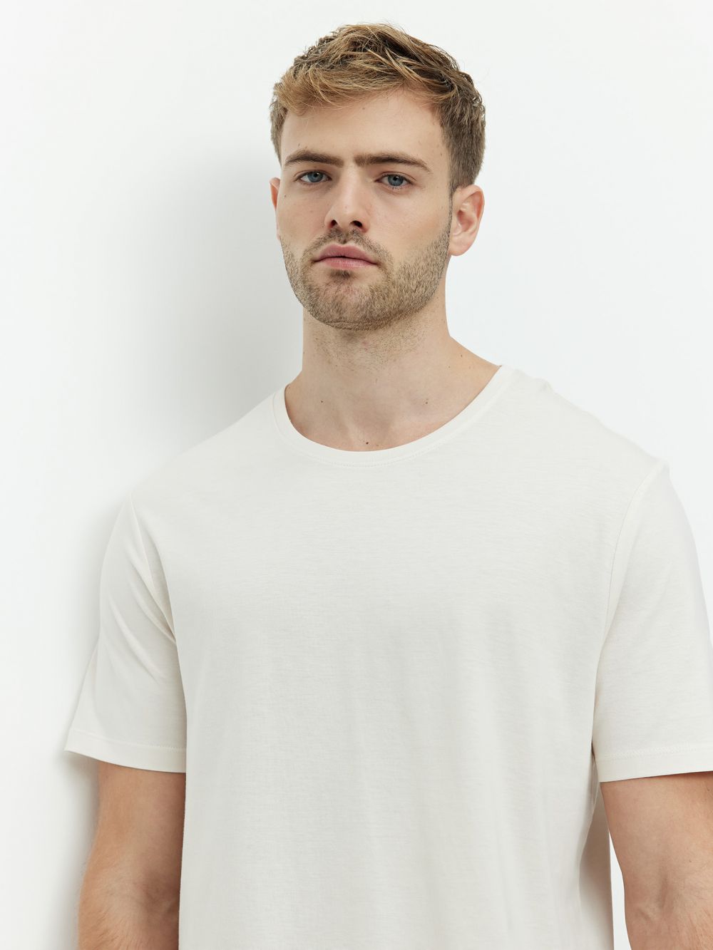 טי שירט פימה צווארון עגול