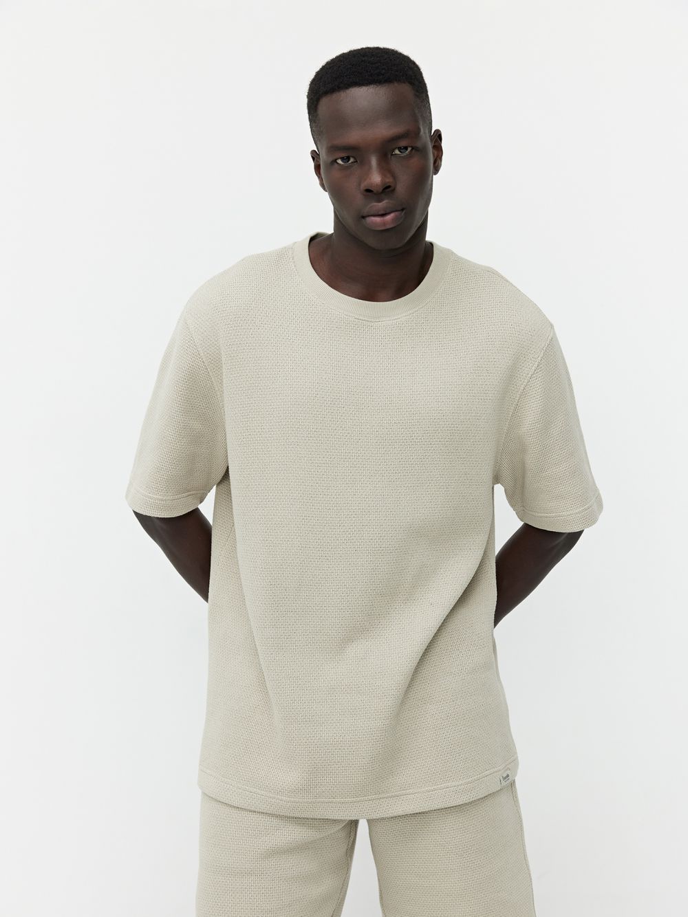 טי-שירט טקסטורה RELAXED FIT