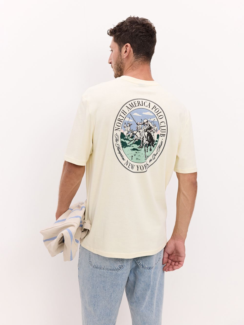 טי-שירט RELAXED FIT מועדון פולו