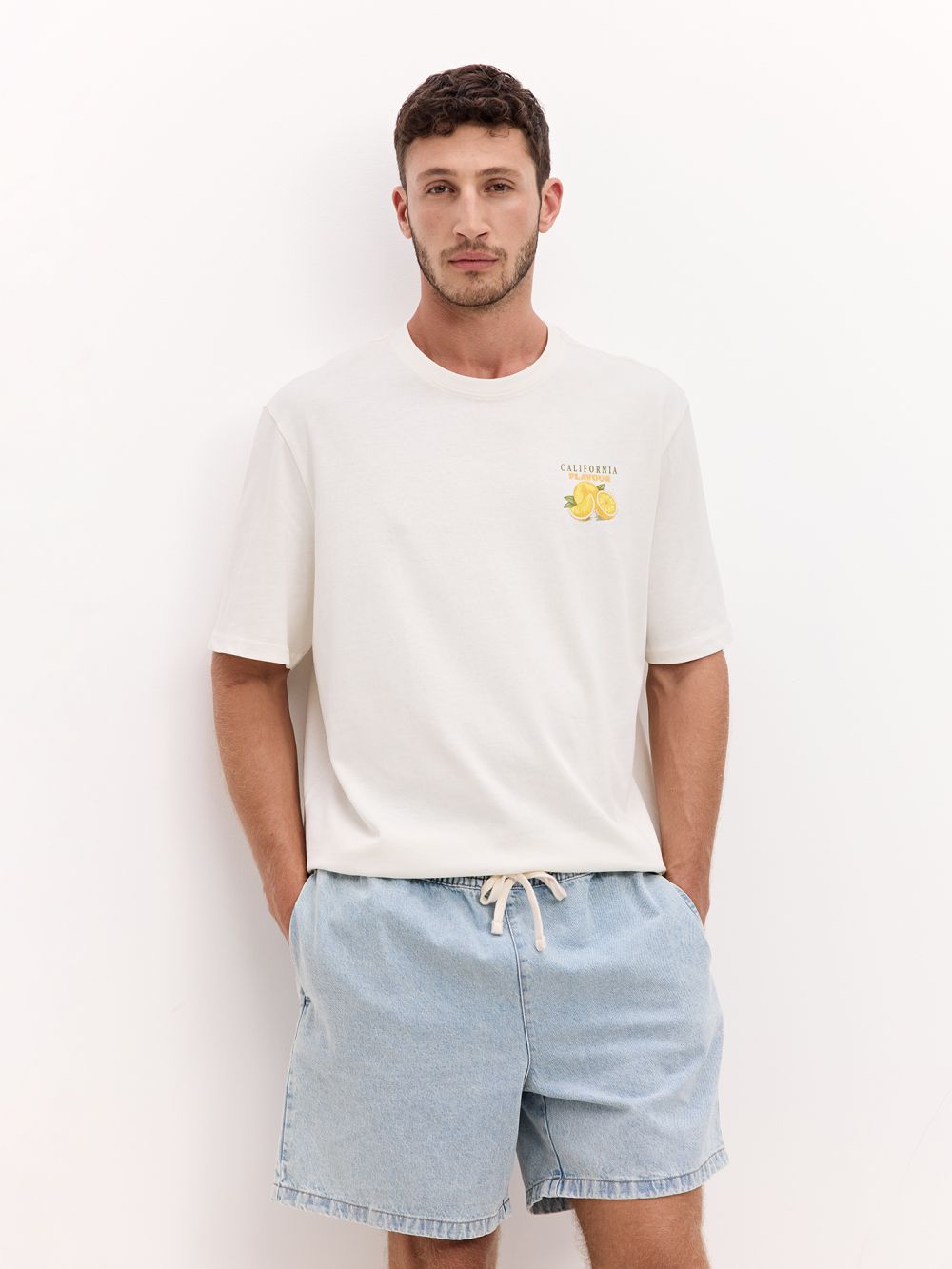 טי שירט relaxed fit CALIFORNIA