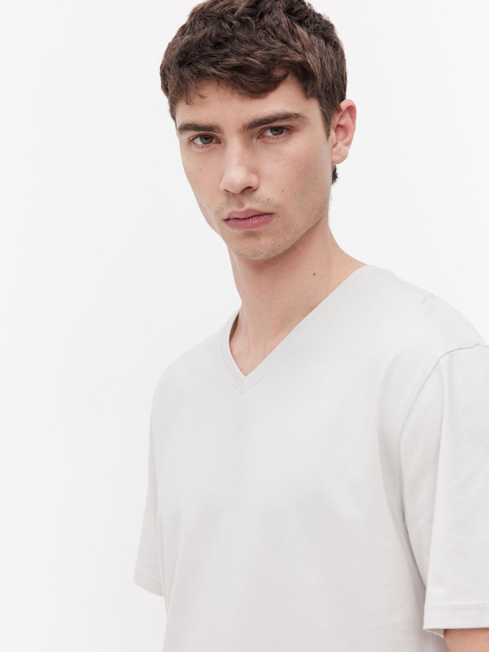 טי-שירט וי בייסיק