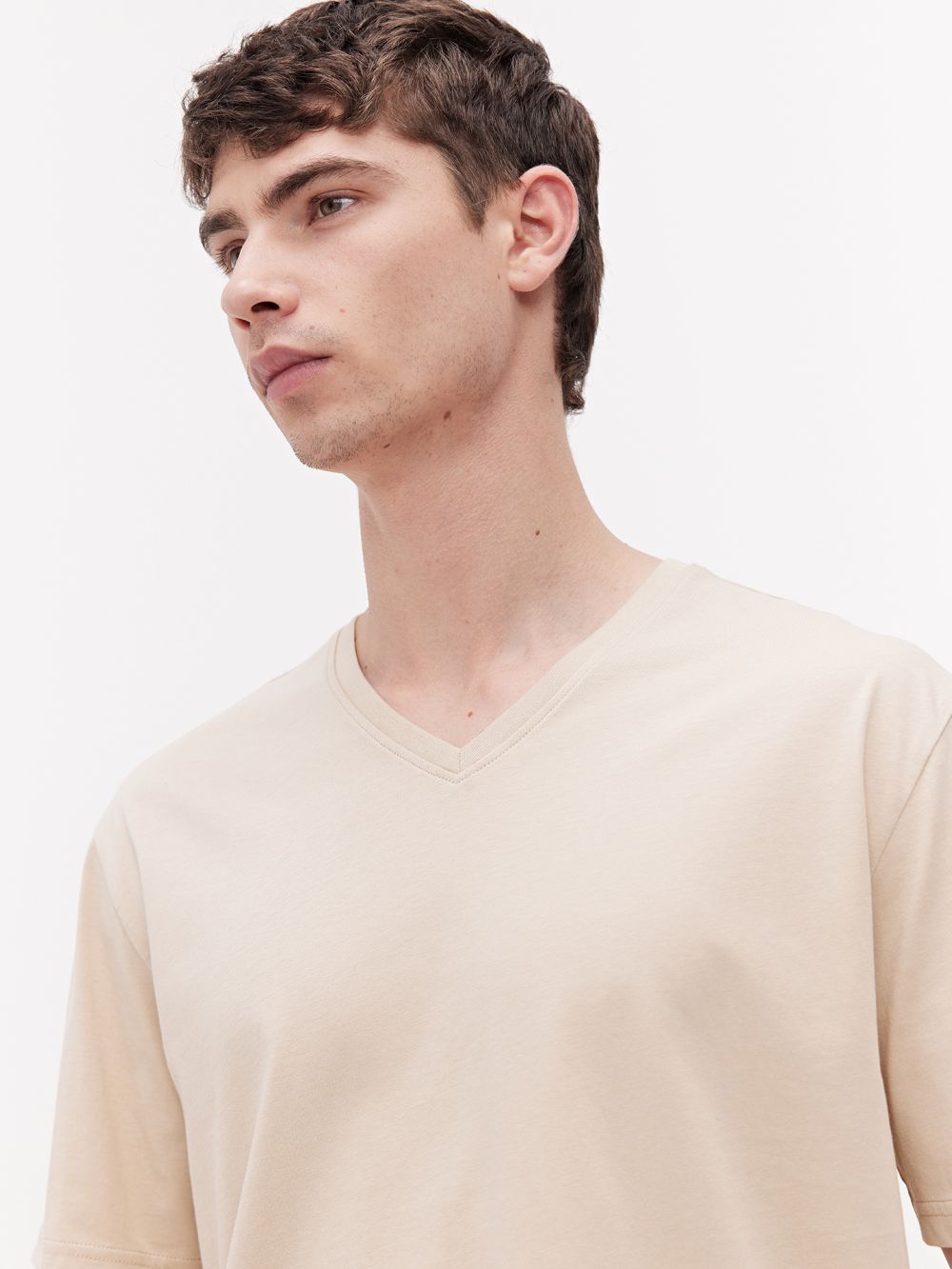 טי-שירט וי בייסיק