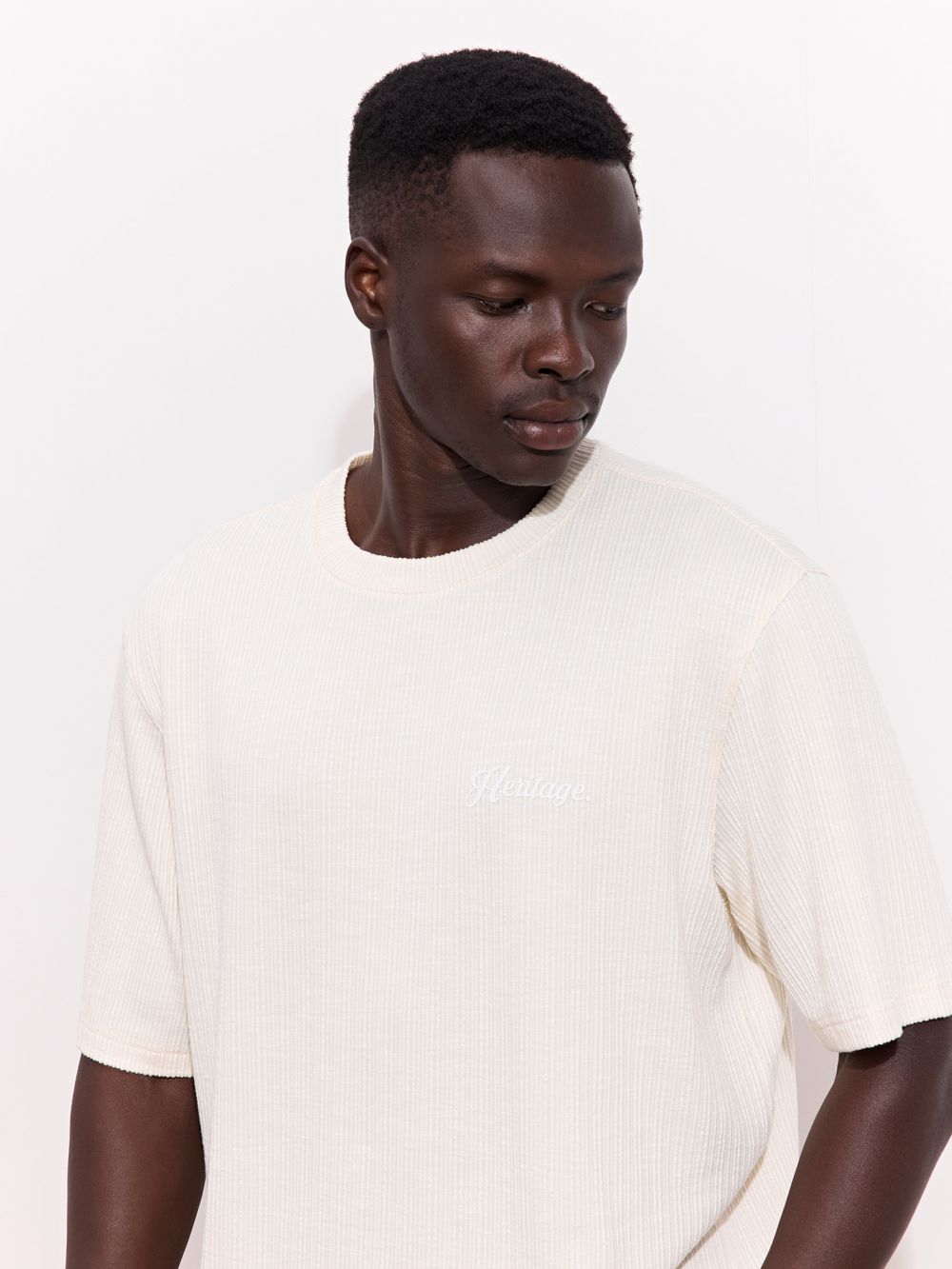 טי-שירט טקסטורה RELAXED FIT