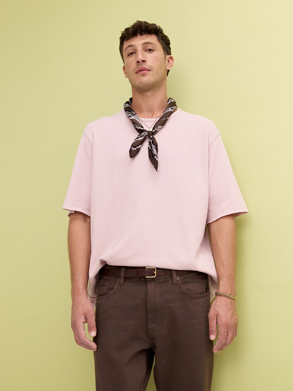 טי שירט סרוגה