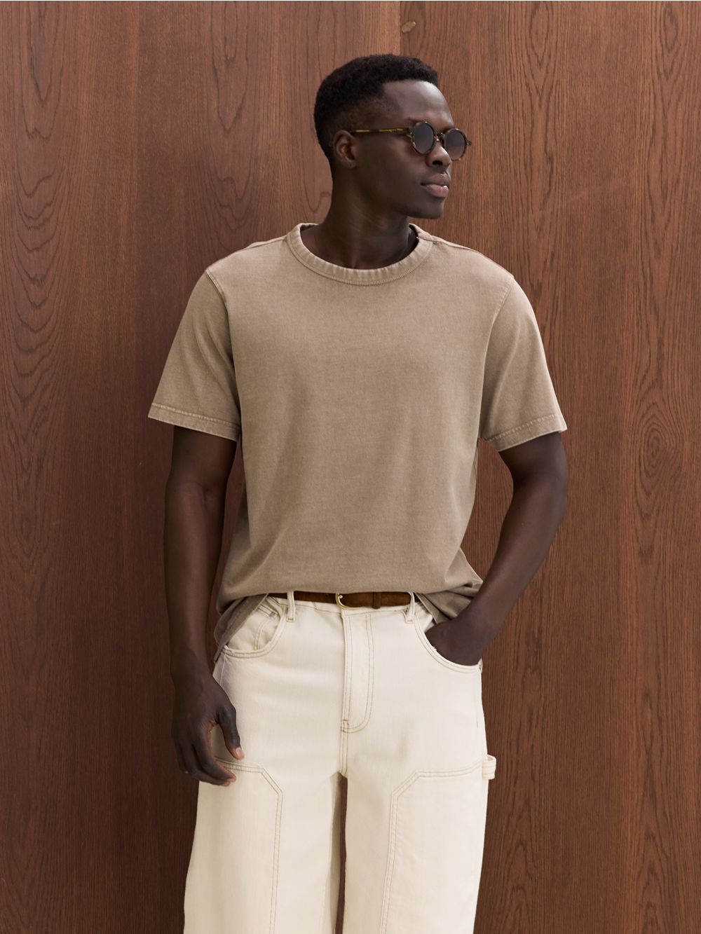 חולצה שטופה regular fit