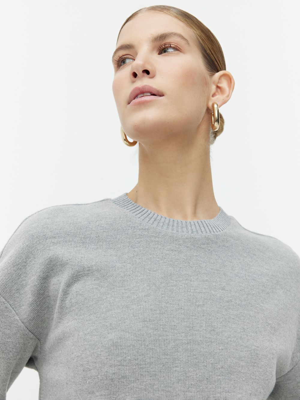 סווטשירט מבד סריג רך