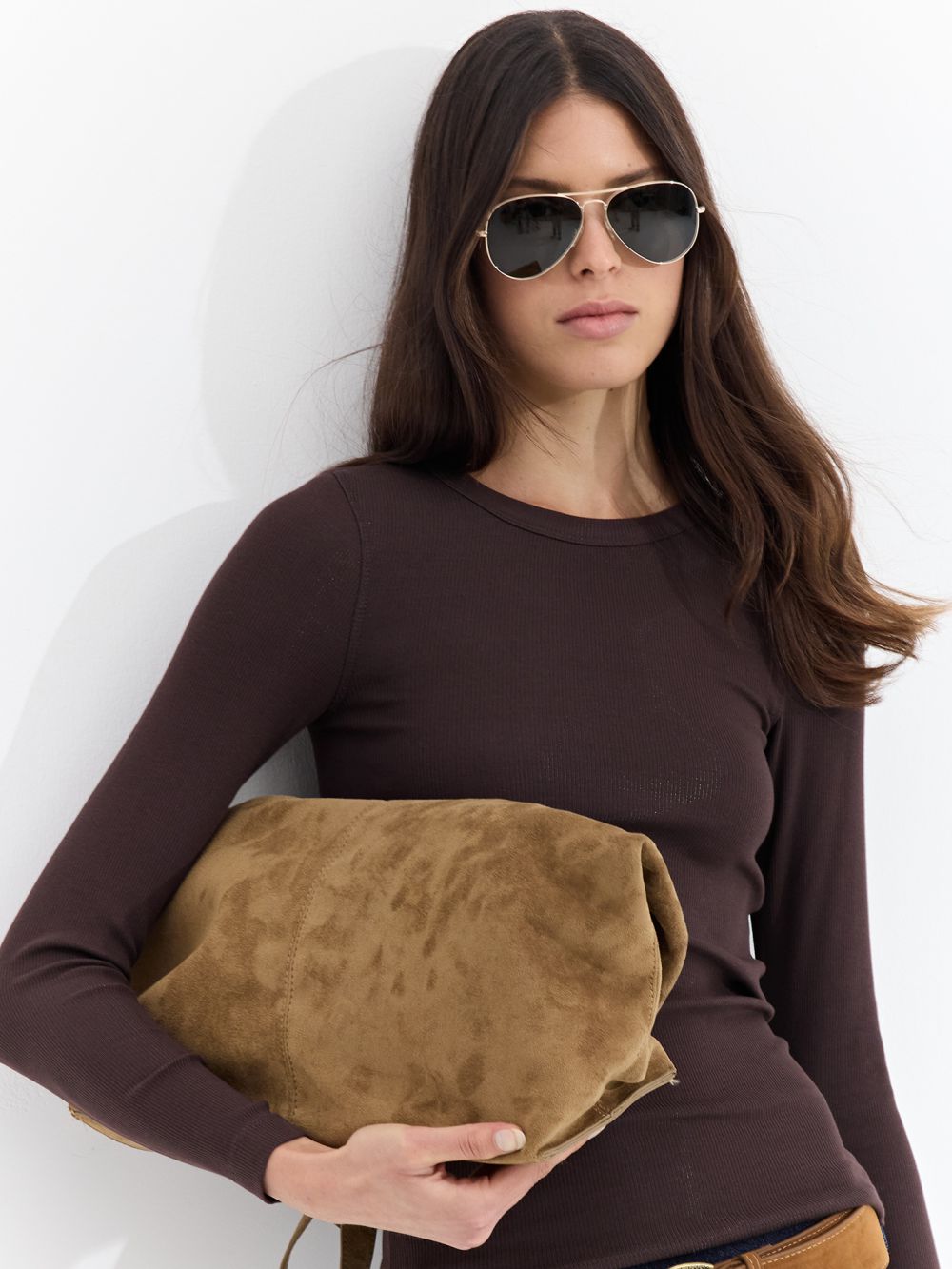 טי שירט ריב בייסיק שרוול ארוך