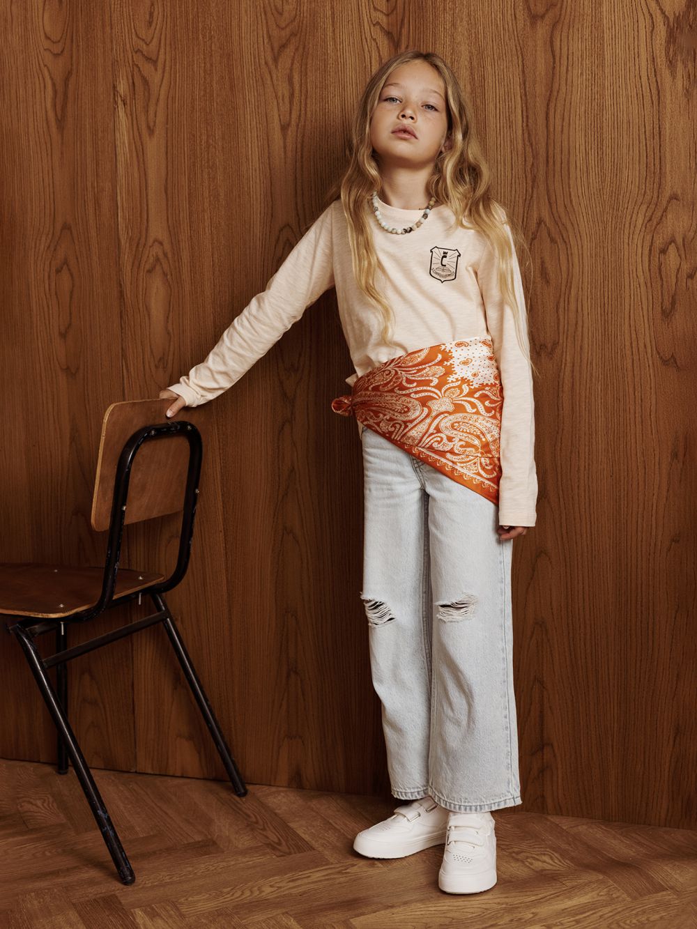 חולצת סלאב ארוכה לילדות